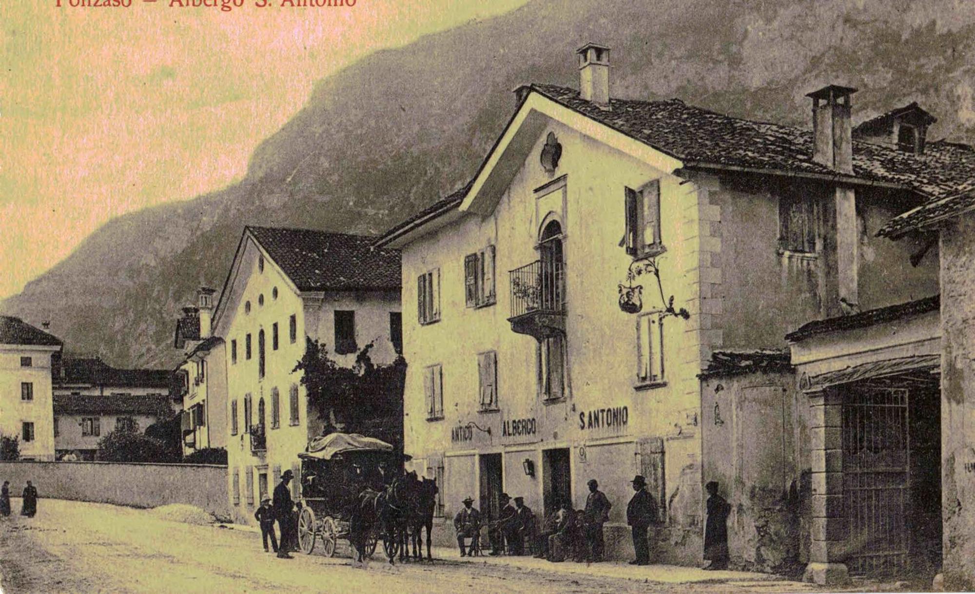 Antico Albergo Sant'Antonio Fonzaso Luaran gambar